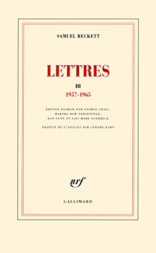 Lettres. Vol. 3. 1957-1965