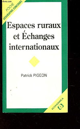 Espaces ruraux et échanges internationaux