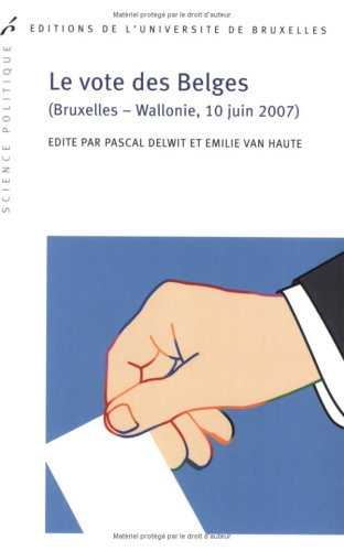 Le vote des Belges, Bruxelles-Wallonie, 10 juin 2007