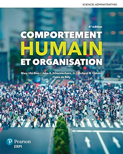 Comportement humain et organisation. Manuel + Édition en ligne + MonLab - ÉTUDIANT (12 mois)