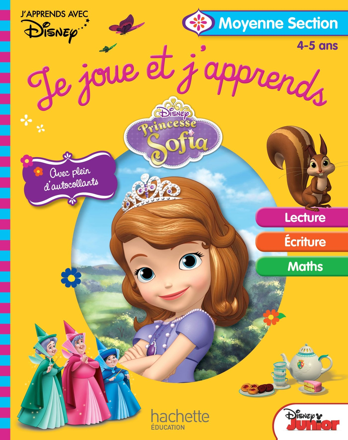 Princesse Sofia : je joue et j'apprends, moyenne section, 4-5 ans