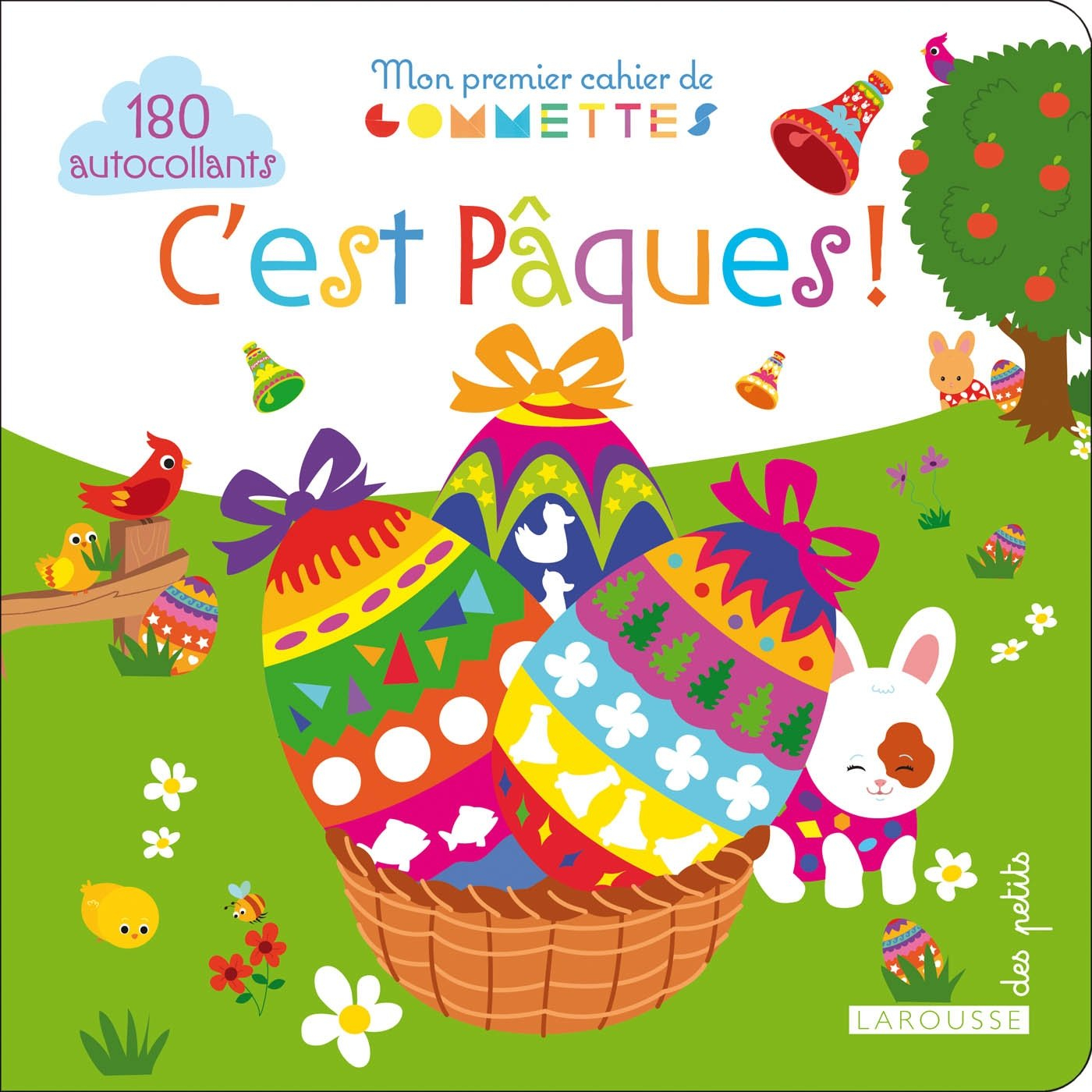 C'est Pâques ! : mon premier cahier de gommettes
