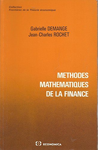 méthodes mathématiques de la finance