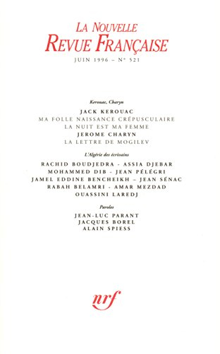 Nouvelle revue française, n° 521