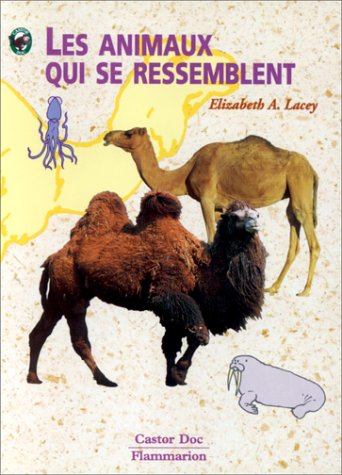 Les animaux qui se ressemblent