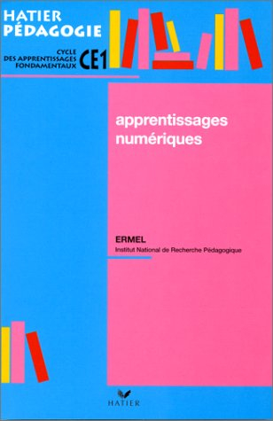 apprentissages numériques, au cours élémentaire 1re année