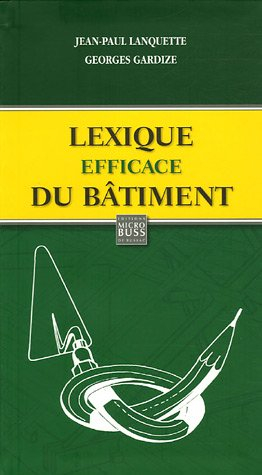 Lexique efficace du bâtiment