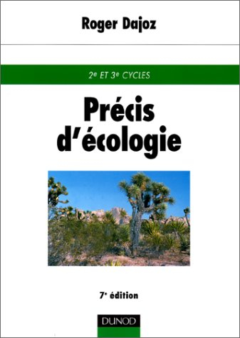 Précis d'écologie