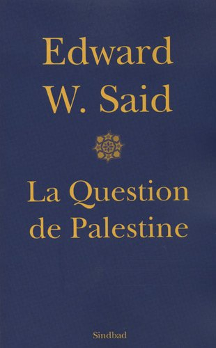 La question de Palestine