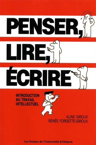 penser, lire, écrire