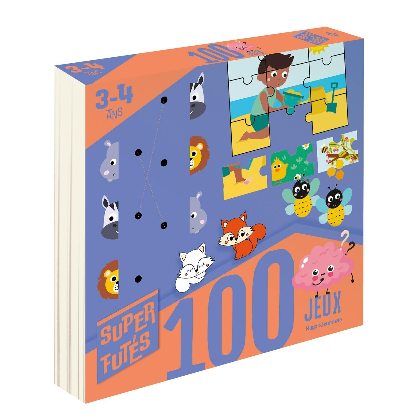 100 jeux pour super futés : 3-4 ans, petite section