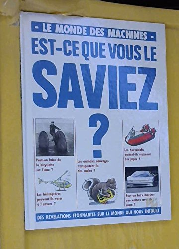 le monde des machines