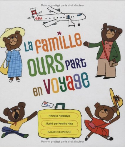 La famille ours part en voyage