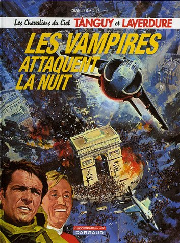 tanguy et laverdure, tome 15 : les vampires attaquent la nuit