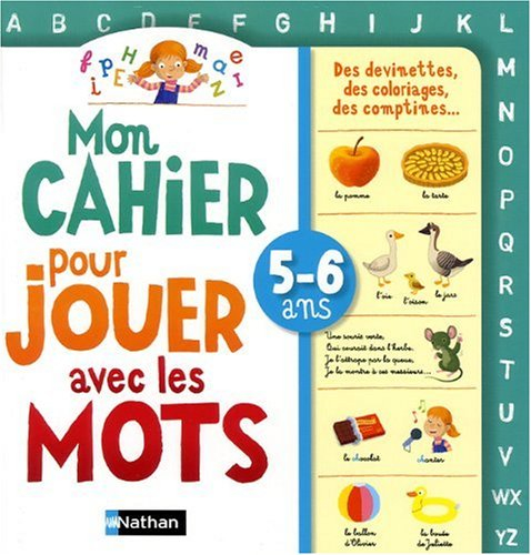 Mon cahier pour jouer avec les mots, 5-6 ans