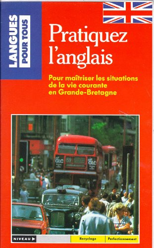 PRATIQUEZ L'ANGLAIS. Coffret avec livre et 3 cassettes