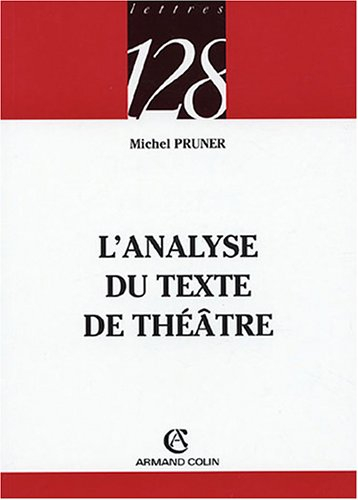 L'analyse du texte de théâtre