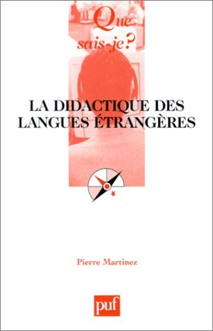 la didactique des langues étrangères