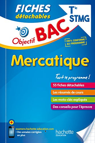 Mercatique terminale STMG : 55 fiches détachables