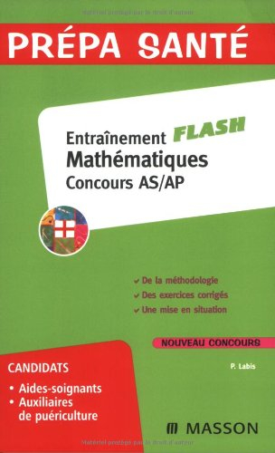Entraînement flash mathématiques concours AS-AP