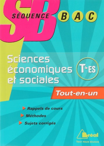 Sciences économiques et sociales terminale ES, enseignements obligatoire et de spécialité