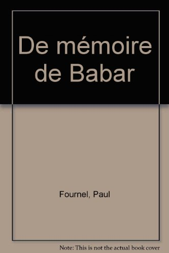 De mémoire de Babar