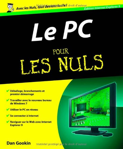 PC pour les nuls : édition Internet Explorer 9
