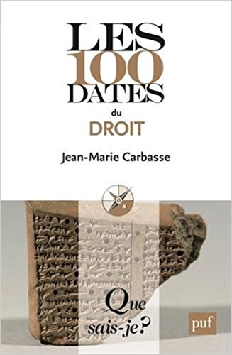 Les 100 dates du droit