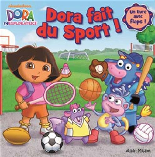 Dora fait du sport ! : un livre avec flap !