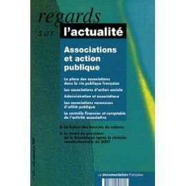 Regards sur l'actualité, n° 333. Associations et action publique