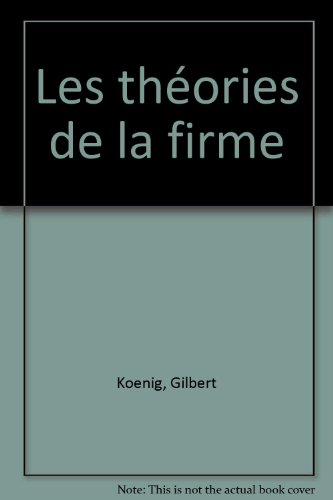 les théories de la firme