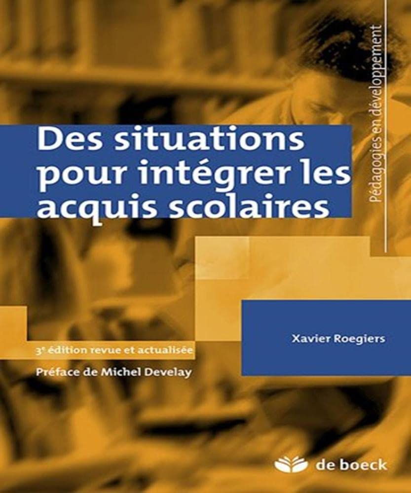 Des situations pour intégrer les acquis scolaires