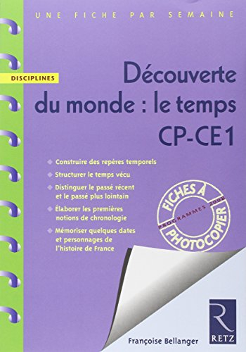 Découverte du monde : le temps : CP-CE1