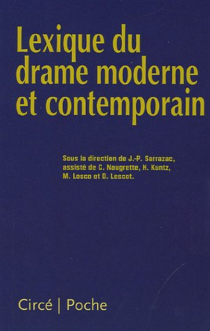 Lexique du drame moderne et contemporain