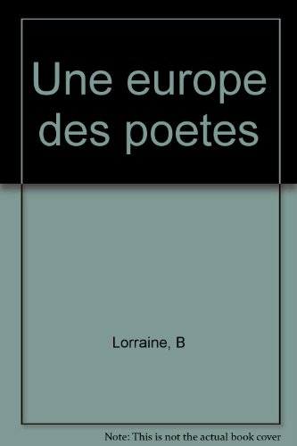 Une Europe des poètes
