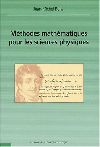 Méthodes mathématiques pour les sciences physiques