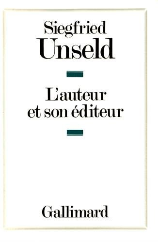 L'Auteur et son éditeur