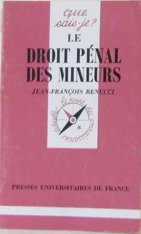 le droit pénal des mineurs