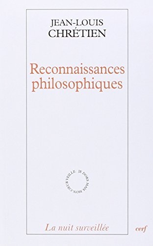 Reconnaissances philosophiques