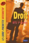 Droit BTS 1re année : livre de l'élève