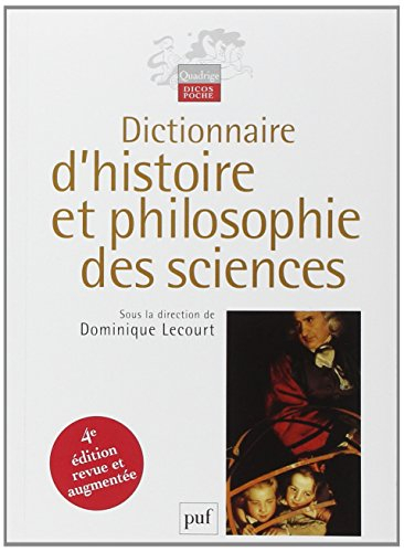 Dictionnaire d'histoire et philosophie des sciences