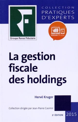 La gestion fiscale des holdings : 2015
