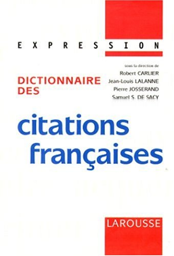 dictionnaire des citations