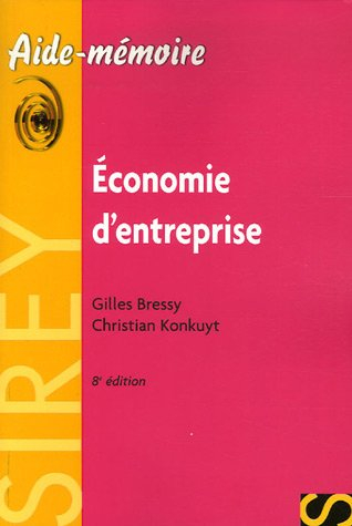 Economie d'entreprise