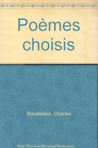 Poèmes en poche de Charles Baudelaire