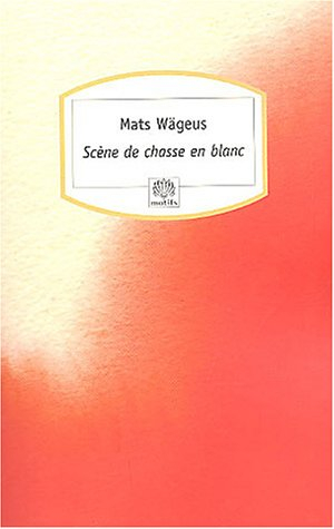 Scène de chasse en blanc