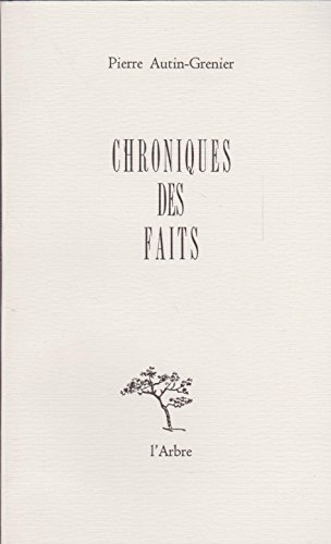 Chroniques des faits