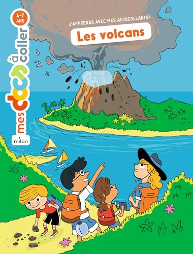 Les volcans : autocollants