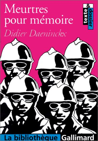 Meurtres pour mémoire