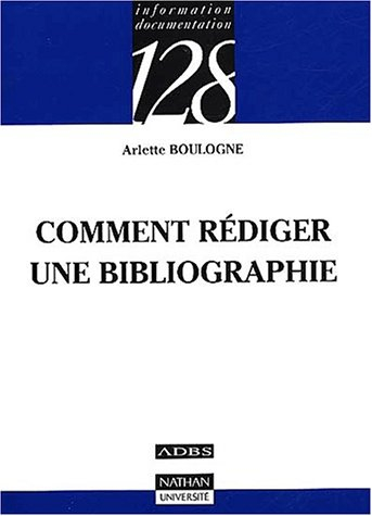 Comment rédiger une bibliographie